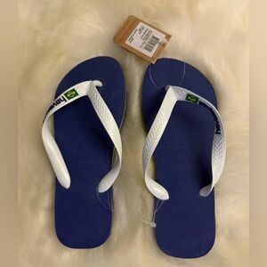 HAVAIANAS BRAZIL LOGO FLIP FLOPS
